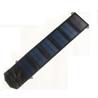 5V 15W USB Zonnepanelen met 5 Opvouwbare Zonnepanelen Draagbaar Zonnecel Waterdichte Zonnebatterijladers Powerbank