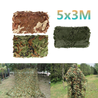 5X3m Auto Cover Militaire Camouflage Netto Jacht Woodland Army Training Camo Netting Auto Tent Schaduw Camping zonnesche