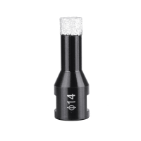 6 35Mm Diamond Drill Core Bits Glass Vacuum Brazed Dry Drilling Bit Angle Grinder Parts