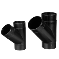 60 Mm / 75 mm luchtkanaal Y taksplitser 9009264B voor Eberspacher verwarmer