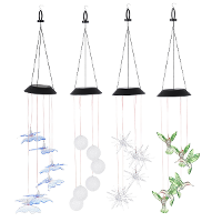6Cm Bal/ Kolibri/ Zee egel/ Vlinder Zonne Windgong Lamp Waterbestendige Huis Slaapkamer Decoratie Benodigdheden