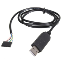 6Pin FTDI FT232RL USB naar seriële adaptermodule USB naar TTL RS232 kabel