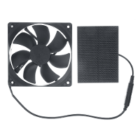 6V 1,8W Mini Solar Exhaust Fan met Solar Panel Plug en Play Brushless Motor Hoge Luchtvolumen voor Computer Cabinet Warm