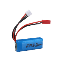 7.4V 450mAh 20C 2S LiPo batterij JST stekker voor K989 K969 K979 1/28 RC auto