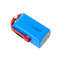 7.4V 5200mAh 25C Lipo Batterij JST stekker voor Waltoys 12428 12429 RC Auto