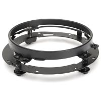 7 Inch Ronde LED Motor Koplamp Bevestigingsbeugel Zwart Voor Harley Davidson