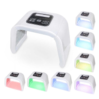 7 Kleuren gezicht huidverzorging apparaat schoonheid instrument elektrische gezicht aanscherping whitening lifting fotot