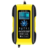 7 Traps Volledig Automatische Slimme Acculader Voor 12V/24V 6 180AH Start Stop/ Loodzuuraccu
