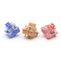 70 PCS Nieuwe Outemu Schakelaars Mechanische Toetsenbord Schakelaar 3Pin Lineaire Clicky Tactiele Schakelaars RGB Tom Je