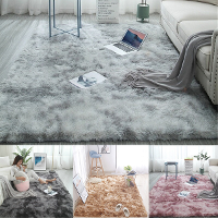 80*160CM Tie dye Vloerkleed Rechthoekig Tapijt Nepbont Tapijt voor Slaapkamer Woonkamer Balkon