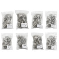 800PCS Lassen Nail Automotive Plastic Reparatie Standaard Pre Cut Wave Nietjes Bumper Carrosserie Reparaties Nagels:
