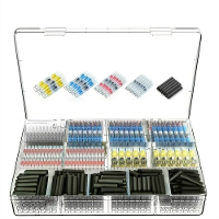 800PCS Waterdichte Solder Heat Shrink Seal Sleeve Wire Butt Splice Connectors Kit