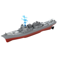 803 2.4G RC Boot Militaire Afstandsbediening Vliegdekschip Model Schip Speedboot Jacht Elektrisch Water Speelgoed