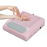 80W Nail Stofafzuiging Collector Fan Stofzuiger Manicure Machine Tools Nail Dust Collector Nail Gel Vacuüm Remover Appar