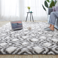 80X200CM/160x230CM Huidvriendelijk Pluche Tapijt Antislip Rechthoek Sofa Tapijt Lange Deurmat