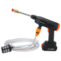 88VF 1500W Elektrische Auto Wasmachine Spuitpistolen Draadloze Oplaadbare Water Clener Applicator Home Improvement Craft