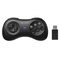 8Bitdo M30 2.4G draadloze gamepad met 6 knoppenindeling Turbo functie voor Sega Genesis Mini en Mega Drive Mini en Switc