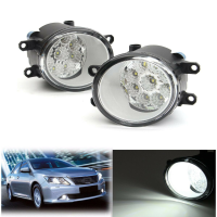 9 LED Mistlamp Rijden Lamp met Lampen 6000 K Wit Voor Toyota Corolla Camry Highlander Avalon Voor Lexus