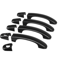 9 Stks Gloss Black ABS Deurgreep Covers Set Voor VW Transporter T5 T6 Caddy Van