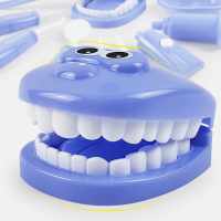 9 Stuks Dental Kit Tandheelkunde Speelgoed Rollenspel Tandarts Controleer Tanden Educatief Kids Simulatie Artsen Set Jon