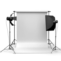 90X150cm 3x5ft Pure White Vinyl Studio Fotografie Achtergrond Props Achtergrond