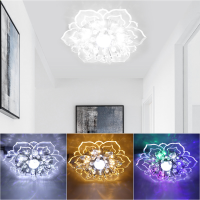 9W moderne kristallen LED plafondlamp armatuur hanglamp verlichting kroonluchter