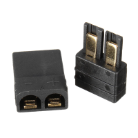 A Pair Traxxas TRX Plug Nylon Kunststof kap Rood koperen plug voor RC auto