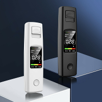 A20 Draagbare Alcohollamp Hoge Gevoeligheid Ademtester HD Scherm Niet Contact Opladen via Type C 200mAh Batterij