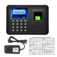 A6 Biometrisch Aanwezigheidssysteem Vingerafdruk Toegangscontrole Werknemersaanwezigheidsmachine Meertalig Tijdklokappar