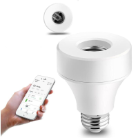 AC85V~265V Slimme Wifi E26 E27 Lamphouder Afstandsbediening Tijdschakelaar LED Lamp Houder Werkt Met Alexa Google Assist