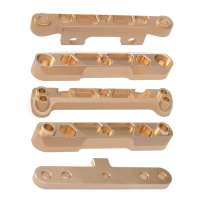 Achterste Onderste Arm Vaste Blok Metaal Arm Set voor 1/8 FS Racing ATOM LEOPARD TANK Serie RC Auto Onderdelen