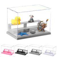Acryl Actiefiguren Model Transparant Vitrine Speelgoed DIY Assembleren Opbergdoos Auto Schip Collectibles Kasten Jongens