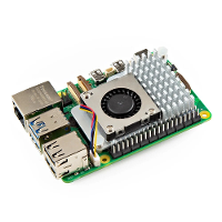 Actieve Koeler met Instelbare Snelheid Koelventilator Metalen Koellichaam Aluminium Koellichaam + Blower voor Raspberry