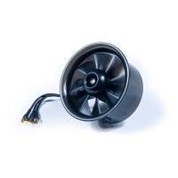 AEORC 64mm 8/12 Blades CW/CCW Ducted Fan EDF Unit Met Borstelloze Motor voor Jet Plane RC Vliegtuig Ondersteuning 3S/4S