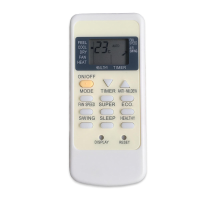 Airconditioner Afstandsbediening GYKQ 05 voor TCL Alaska Dahatsu Ballu INEX
