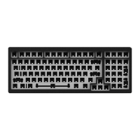 AKKO MONSGEEK M2 Gaming Mechanisch Toetsenbord Aangepast Kit 98 toetsen Hete Wisselbare RGB USB C Bedraad Aluminium CNC