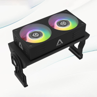 ALSEYE RAM Cooler Cooling Fan RGB Ram Memory Cooler met Dual 60mm Fan PWM 1200 2000RPM Radiator voor DDR2/3/4/5 Cooling