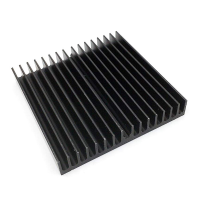 Aluminium Heatsink 60*60*10mm MOS Buis Koellichamen Triode Radiator Printplaat Heatsink Cooling Cooler fin voor Halfgele