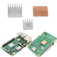 Aluminium koellichaam Koperen koellichaam voor Raspberry Pi 3 Model B / Pi 2/B+