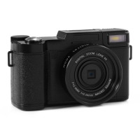 Amkov CDR2 24MP 1080P 4x zoom digitale camera met 52 mm lensschroefadapter