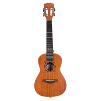Andrew 23 Inch Round C Barrel Shape Log Color Ukulele voor gitarist