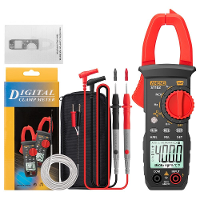 ANENG ST182 Digitale Stroomtang DC/AC Spanningstester Multimeter Hz Capaciteit NCV Ohm Test