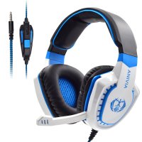 Anivia AH28 Gming Headset 3.5Mm Audio Interface Omnidirectionele Flexibele Microfoon voor PS4 Xbox S/X Laptop PC