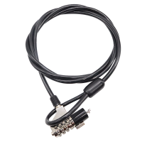 Anti diefstal Laptop Lock Beveiligingskabel 4 cijferige wachtwoordbeveiliging