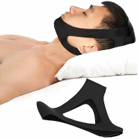 Anti Snurk Hoofdband Riem Stop Snurken Slaapapneu Kaakzorg Driehoeks Slaapondersteuning Masker Snurkriem