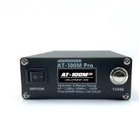 ANTUNER AT100M Pro 1.8Mhz 30mhz 100W Antenne Tuner Ondersteunt Morsecode oefenaar Staande Golf Meter Vermogensmeter Voor
