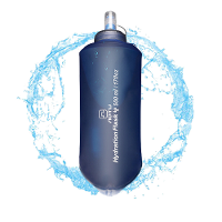 AOTU 500ML Opvouwbare Waterfles Gratis BPA Opvouwbaar Lekvrij SoftBottle Waterzak TPU Reisbeker Lichtgewicht voor Sport