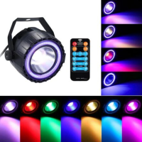 ARILUX® AC90 240V 15W RGB LED podiumlicht Afstandsbediening Geluidsgeactiveerde Par Lamp voor Kerstmis