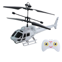 AS350 Simulatie Black Wing Helikopter Inductieve Vechtveerschorsing Licht Opladen Bestand tegen vallen Inductie Afstands