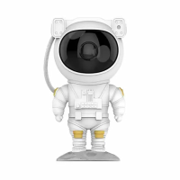 Astronaut Starry Sky Projector Verstelbare Nebula Nachtlampje Afstandsbediening Star Galaxy Nachtlampje Voor Slaapkamer